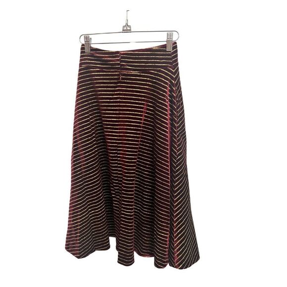 Unique Vintage Velvet Midi Skirt - Picture 2 of 7